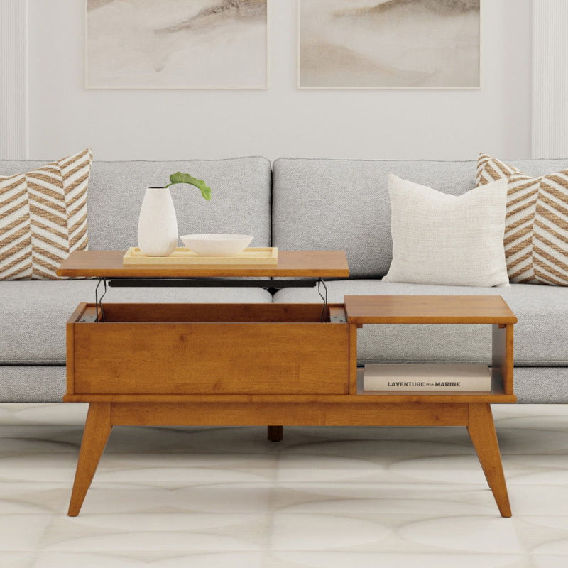 Draper - Lift Top Coffee Table - Teak