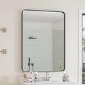 Wall Mirror Rectangular Mirror Metal Framed Mirror Vanity Mirror Dressing Mirror, For Bathroom, Living Room, Bedroom