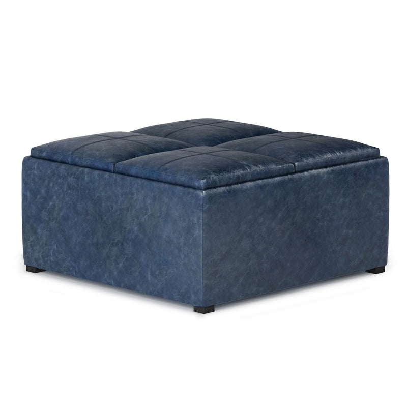 Avalon - Square Coffee Table Storage Ottoman