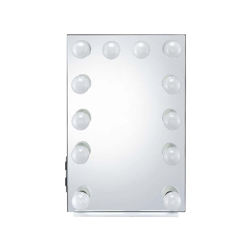 Asa - Accent Mirror - White Finish