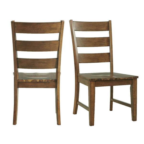 Silas - Dining Side Chair (Set of 2) - Antique Oak