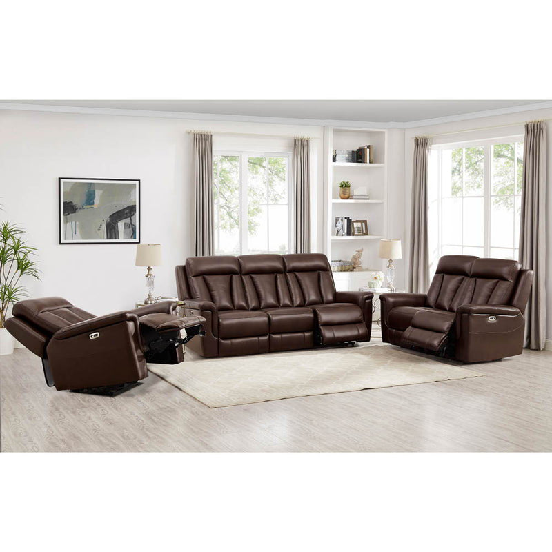 Rhapsody - Power Zero Gravity Reclining Sofa - Chestnut