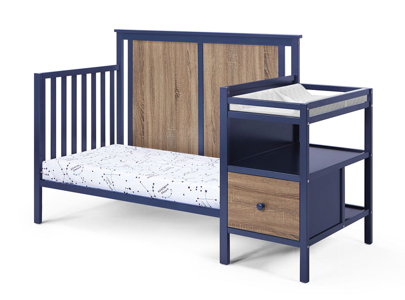 Connelly - 4-in-1 Crib and Changer Combo