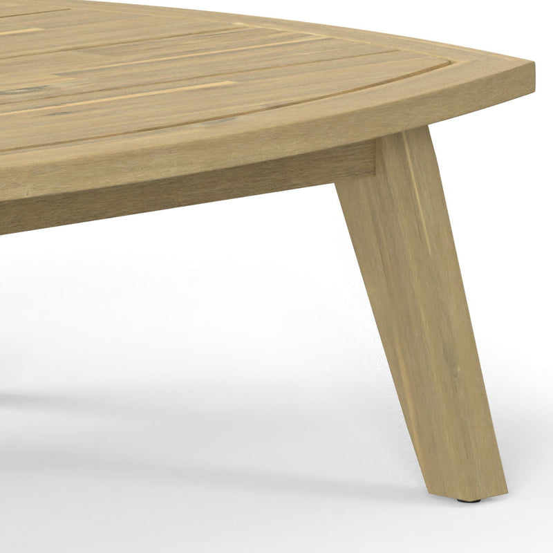 Parkside - Outdoor Coffee Table - Light Teak