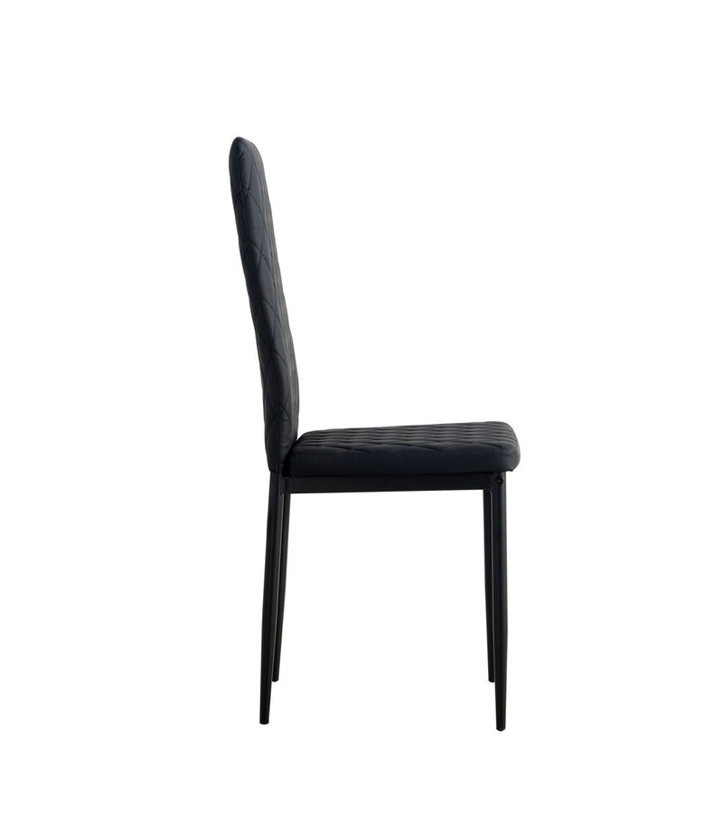 Dining Chairs (Set of 6) - Black