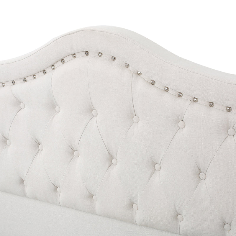 VIRGIL FULLY UPHOLSTERED QUEEN SIZED BED