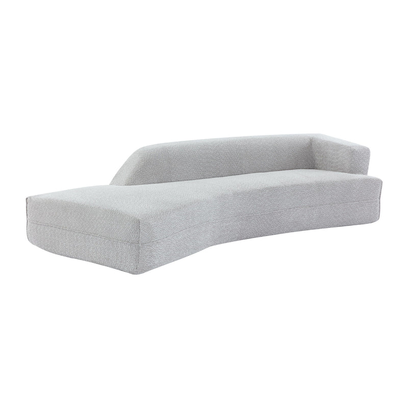 Curved Chaise Lounge Modern Indoor Sofa Couch