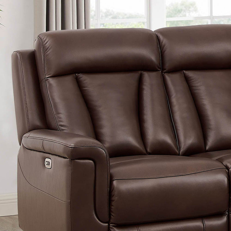 Rhapsody - Power Zero Gravity Reclining Sofa - Chestnut