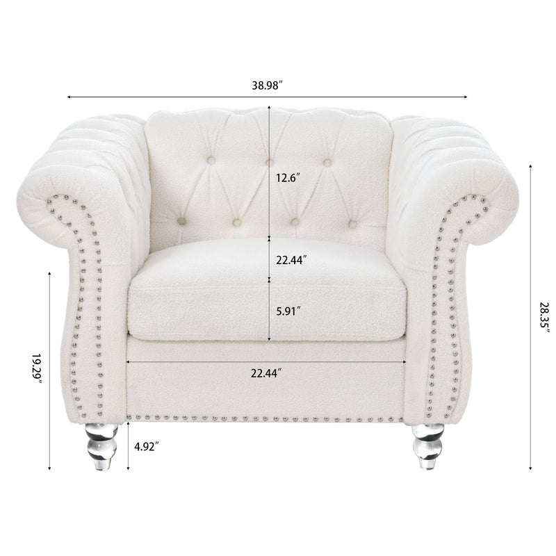 1 Seater Sofa For Living Room