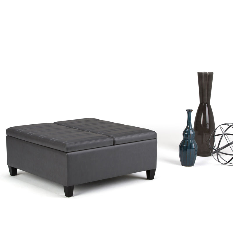 Ellis - Coffee Table Storage Ottoman