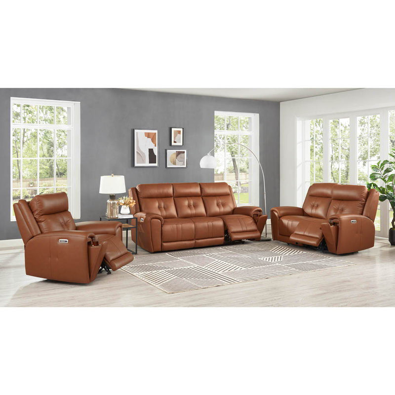 Emma - Power Headrest Zero Gravity Reclining Loveseat - Brown