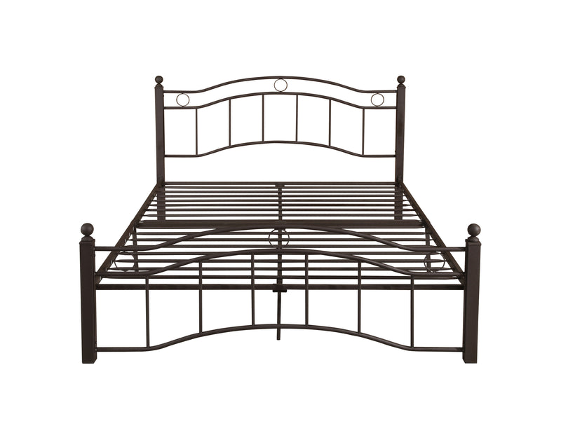 Metal Bed Frame With Headboard And Footboard