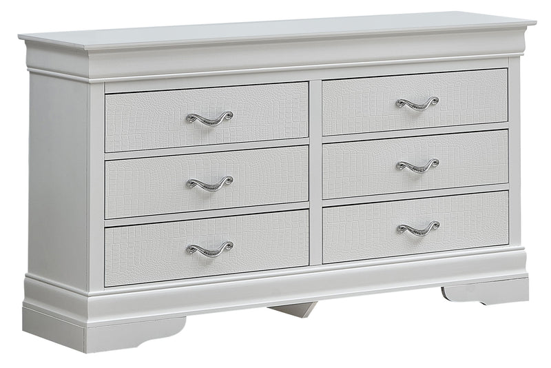 Lorana - Dresser - Silver Champagne