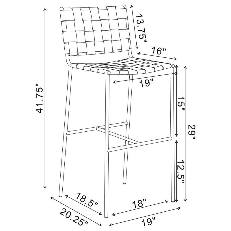 Adelaide - Upholstered Height Stool