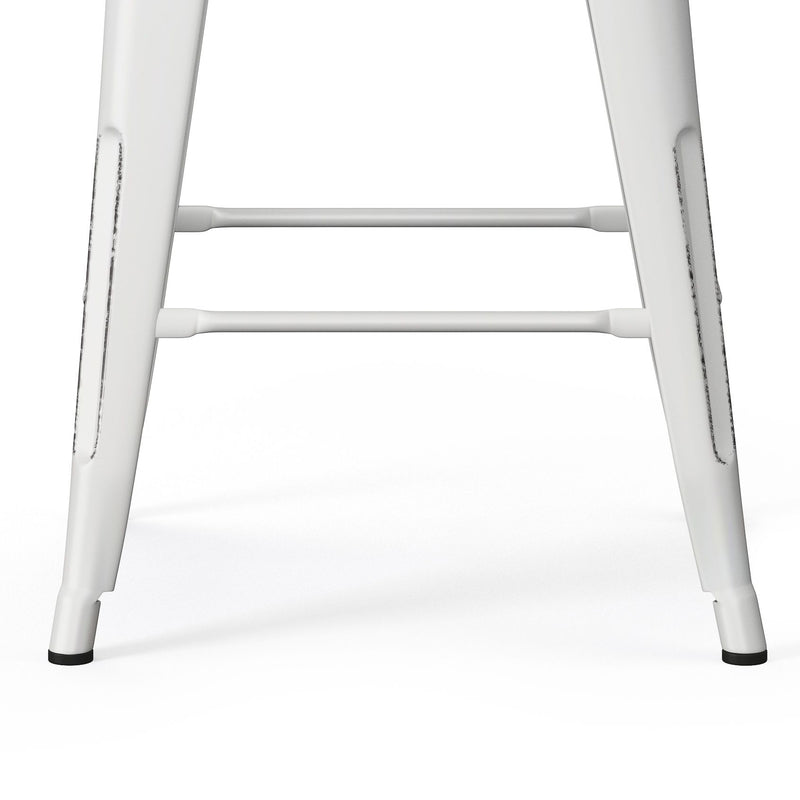 Rayne - 24" Metal Counter Height Stool (Set of 2)