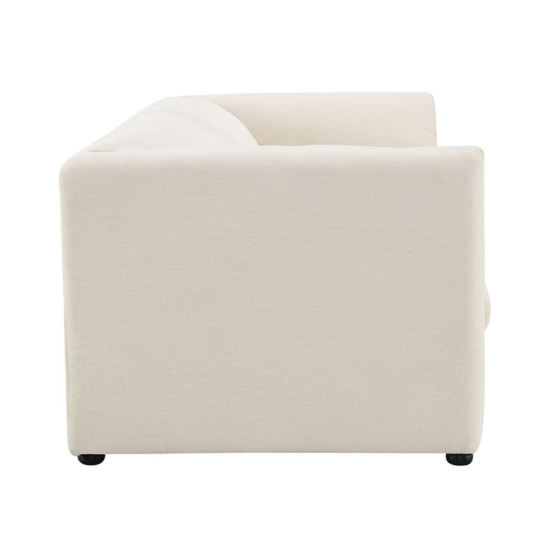 Jaeda - Loveseat - Beige Linen