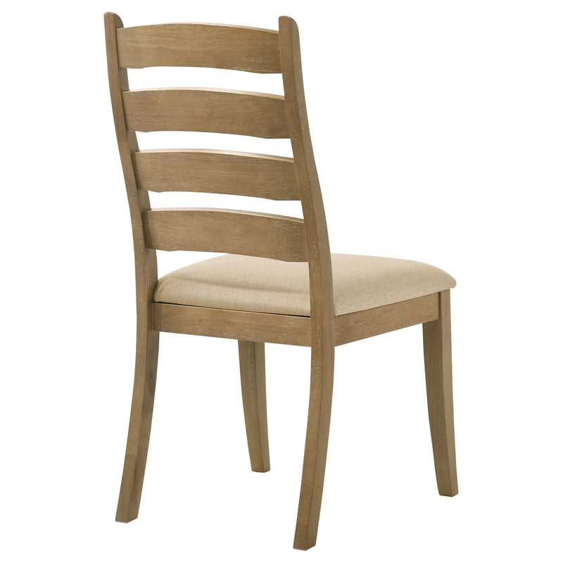 Danvers - Ladder Back Dining Side Chair (Set of 2) - Brown Oak