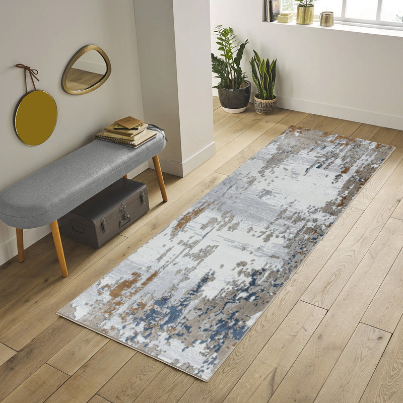 Textures - 5'3" X 7' Area Rug - Multi / Polypropylene