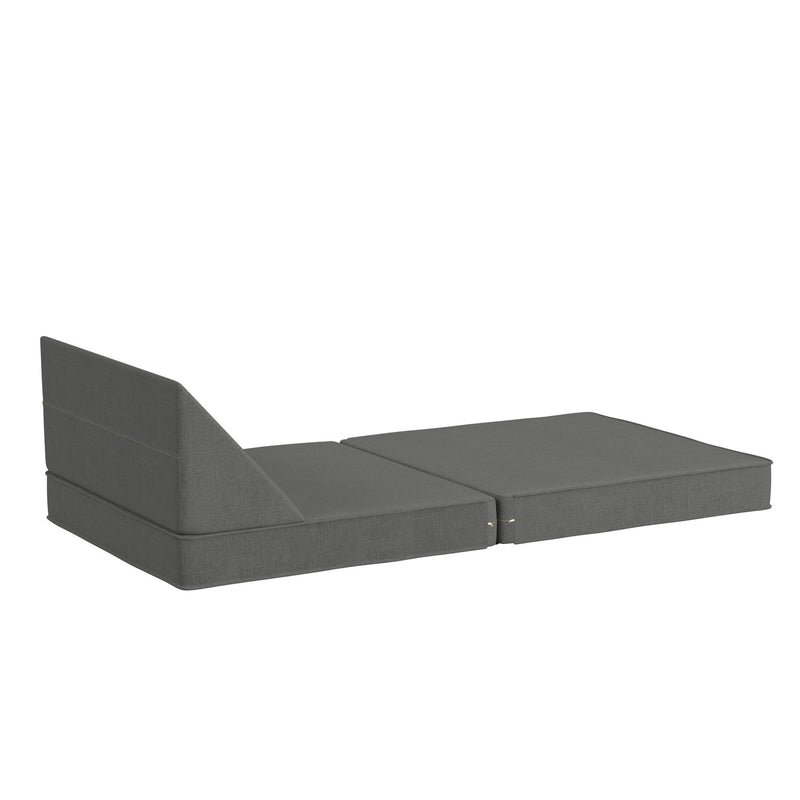 Lofty - Convertible Soft Seating 2 Piece Set - Coastal Graphite