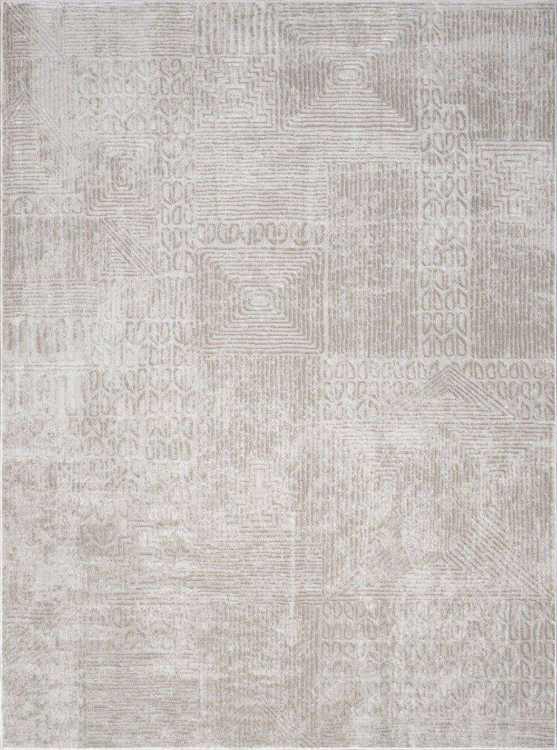 Elegance - GC_CNC6008 Ivory 5' x 7' Area Rug