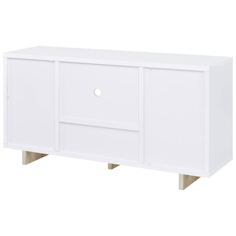 Dalton - 2 Door Storage Credenza - Distressed White