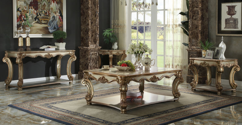 Vendome - Sofa Table - Gold Patina