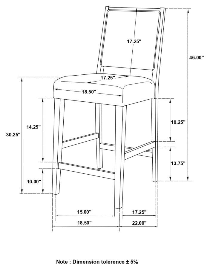 Bedford - Fabric Upholstered Chair (Set of 2)