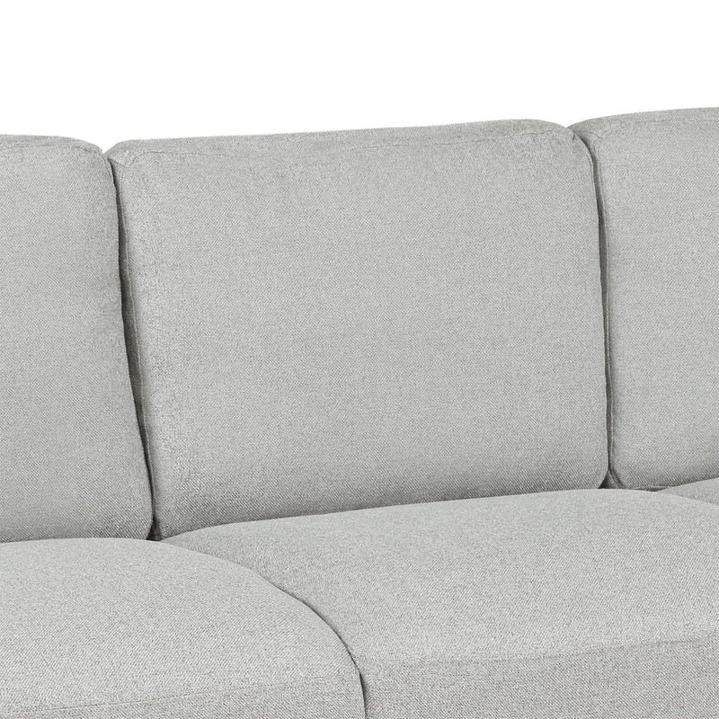 3 Seat Sofa Living Room Linen Fabric Sofa