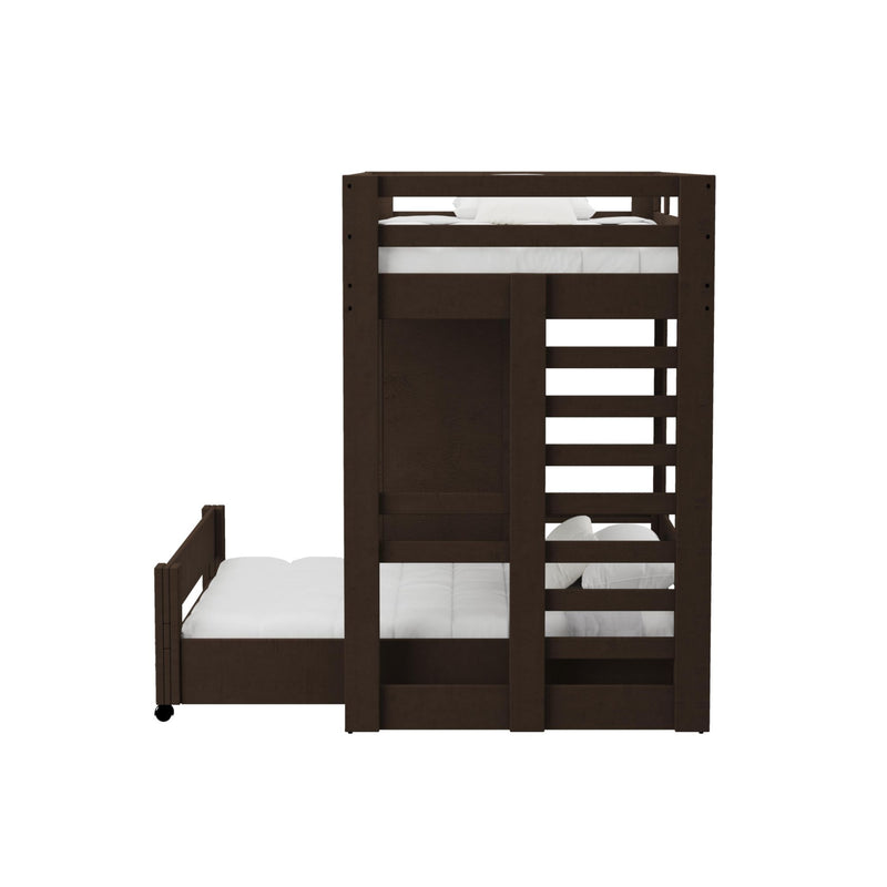 Cali Kids - Complete Basic Loft Bookcase Bed