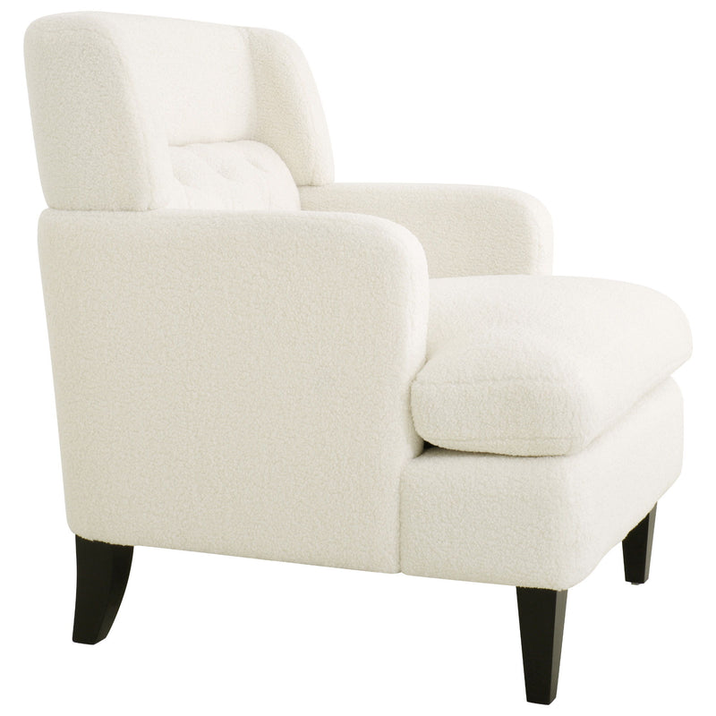 Upholstered Accent Chair Tufted Armchair For Living Room And Bedroom