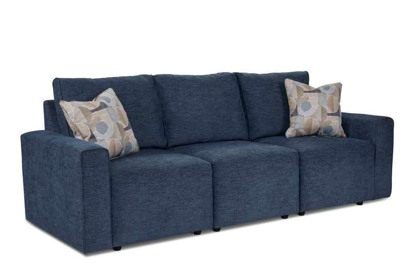 Dawson - Stationary Sofa - Blue