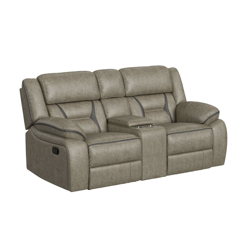 Engage - 2 Piece Living Room Set (Sofa & Loveseat) - Corral Gray