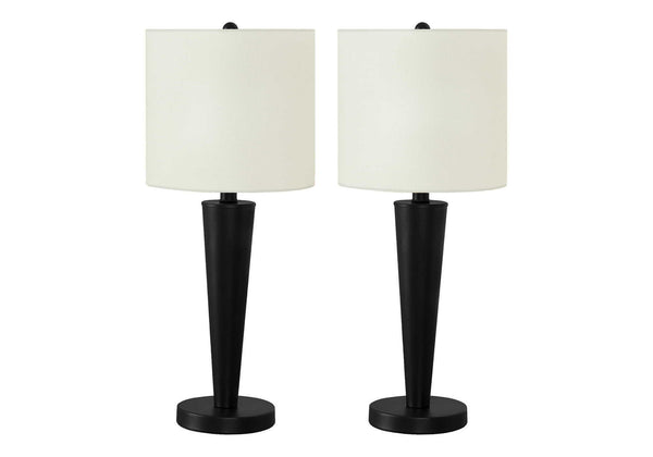 Lighting, Table Lamp, USB Port Included, Contemporary (Set of 2) - Black