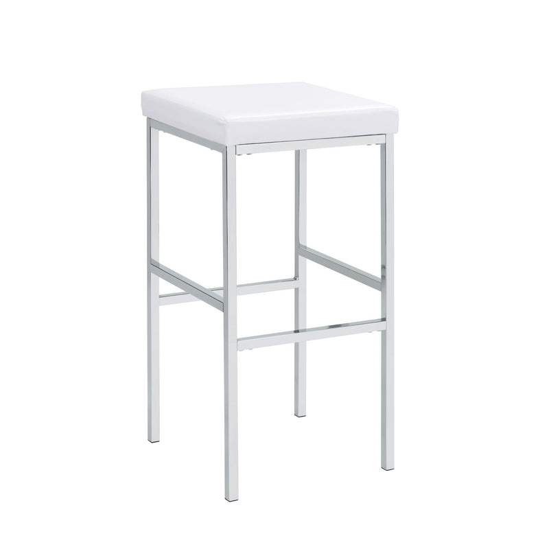 Lancy - Bar Table Single Pack (Table + Four Stools) - White