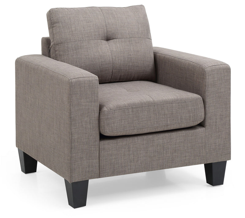 Newbury - Newbury Club Chair - Gray