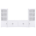 Laughlin - 3-piece Entertainment Center TV Stand - White