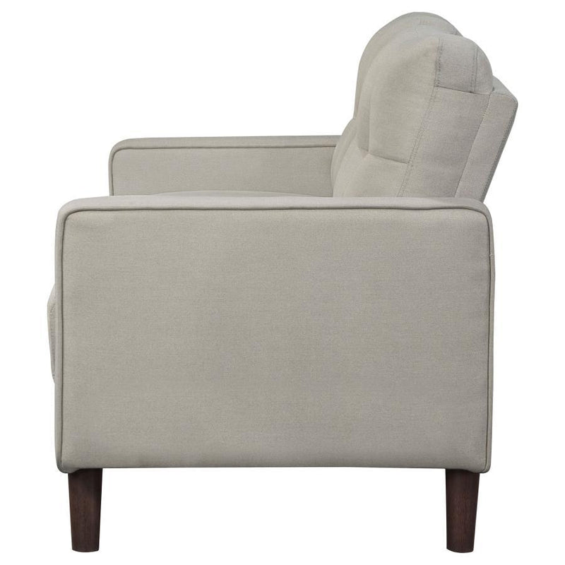 Bowen - Upholstered Track Arm Tufted Loveseat