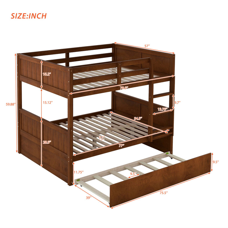 Bunk Bed With Twin Size Trundle