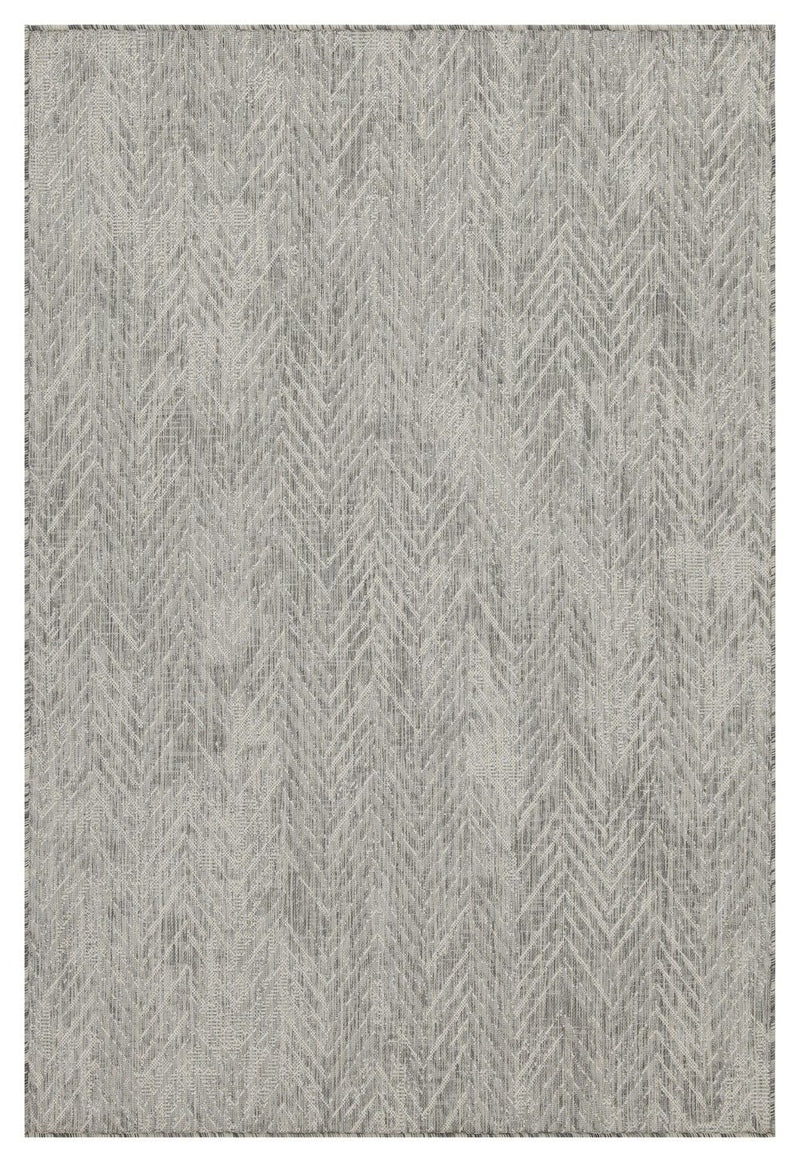 Sunshine - 5'3" X 7'3" Indoor / Outdoor Area Rug - Silver