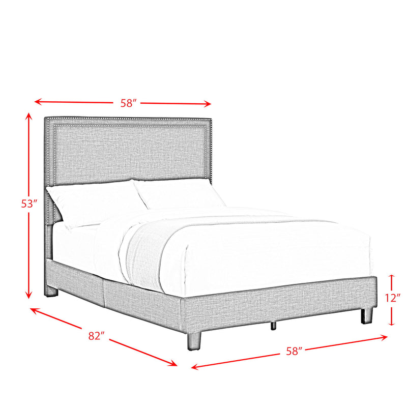 Erica - Upholstered Platform Bed