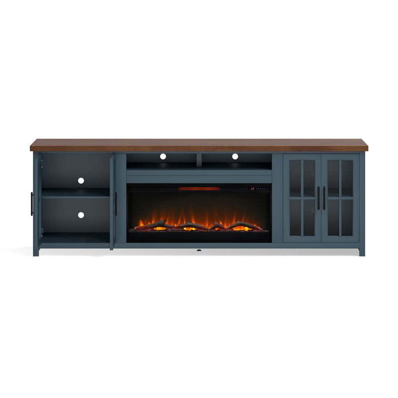 Nantucket - 74" Fireplace TV Stand Console