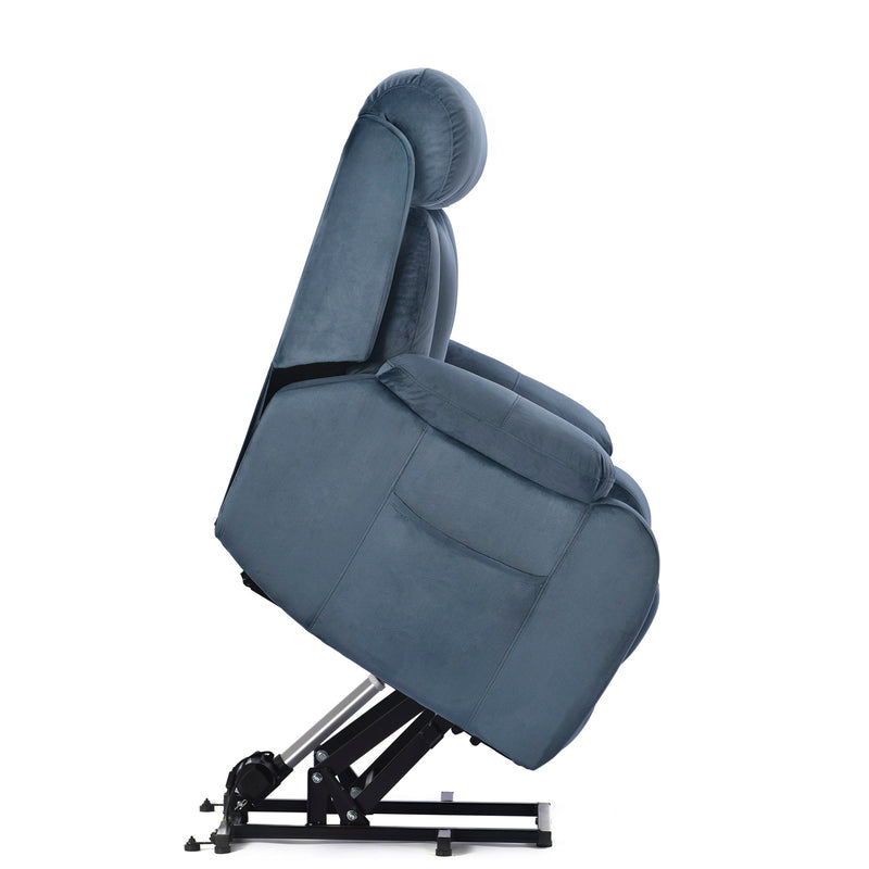 Lift Chair Recliner For Elderly Power Remote Control Recliner Sofa Relax Soft Chair Anti-Skid Australia Cashmere Fabric Furniture Living Room