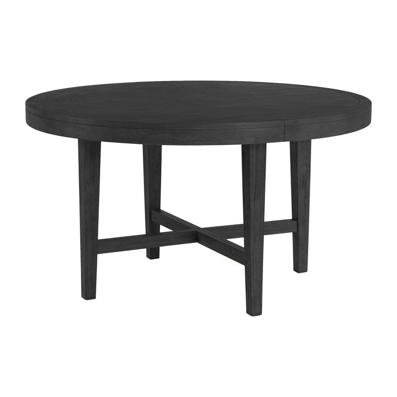 Versailles - Contemporary Round Dining Table - Black