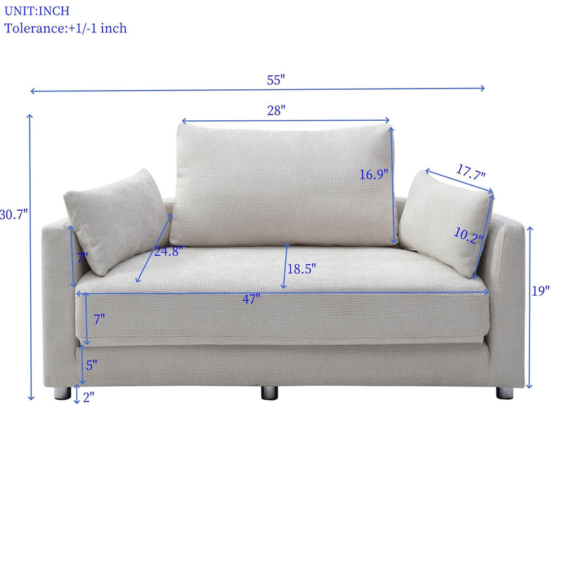 Multi-Functional Foldable Sleeper Sofa Bed, Floor Sofa Chair Bed, Circular Adjustable Futon Sitting And Sleeping Sofa