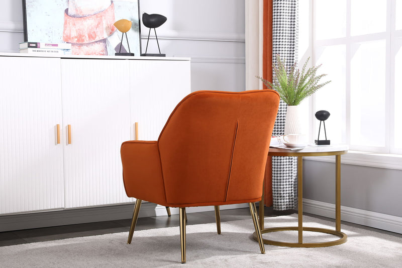 Modern Mid-Century Chair Linen Sherpa Armchair For Living Room Bedroom Office