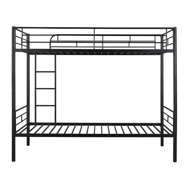 Twin Over Twin Metal Bunk Bed (Black) ( old sku: MF189201BAA )