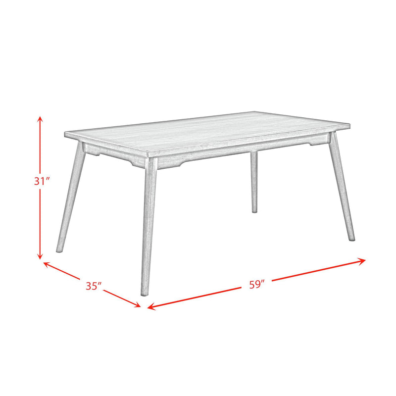 Malibu - Rectangular Dining Table - Walnut