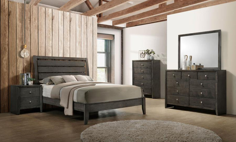 Serenity - 9-Drawer Dresser With Mirror