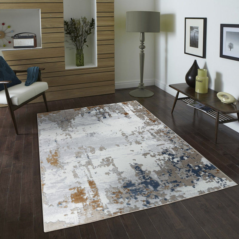 Textures - 2'7" X 7' Area Rug - Multi / Polypropylene