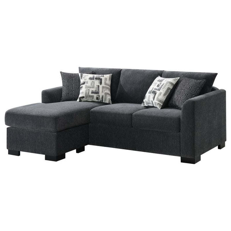 Storey - Upholstered Sleeper Sectional Chaise Sofa